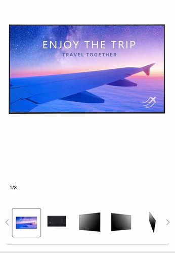 Lcd flat screen black - lcd, tv